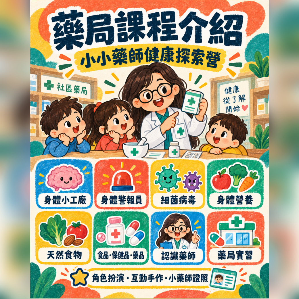 小小藥師健康課程介紹