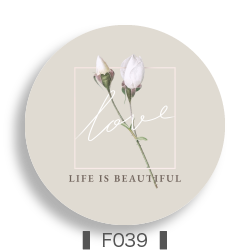 胖米公版-花圈花環系列-F039