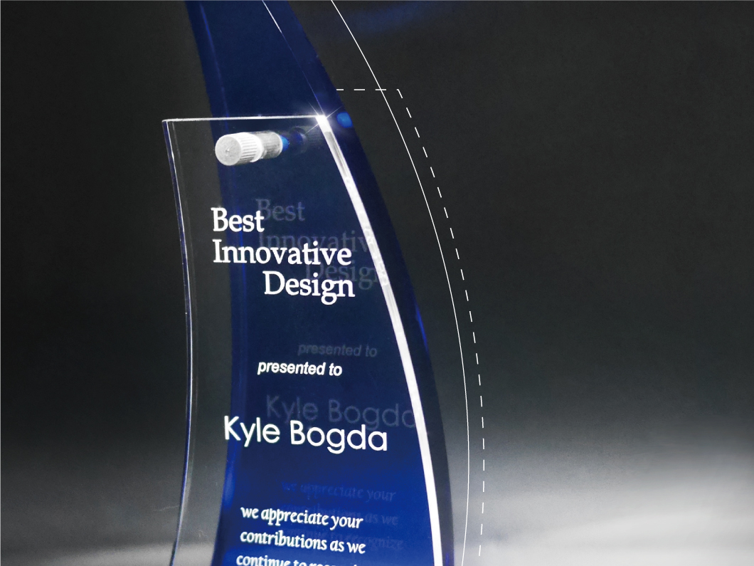 壓克力獎牌_雙月桂冠_商品介紹3.jpg 胖米好印 客製化 ∣ 壓克力獎牌/獎座 ∣ 双弦月冠 圖3