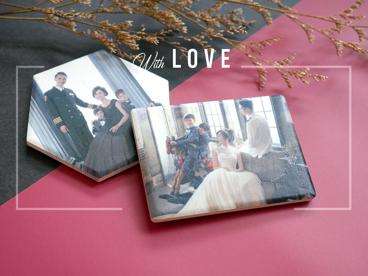 胖米好印 客製化陶瓷磁鐵/冰箱貼範例情境