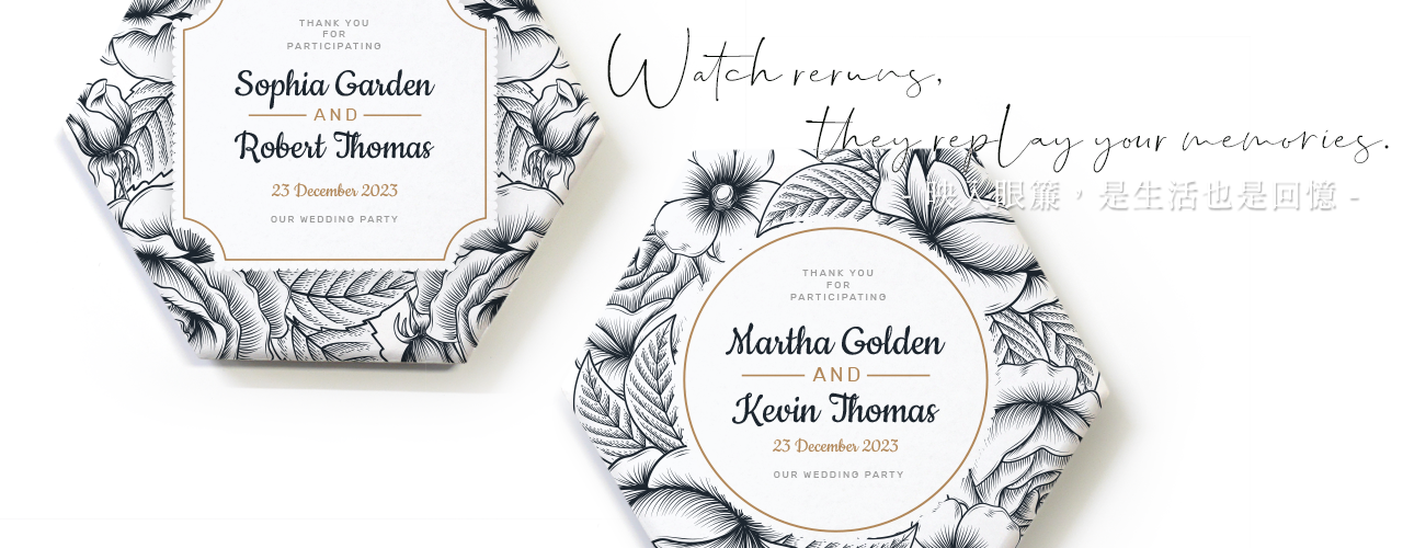 胖米好印 客製化陶瓷磁鐵意境圖