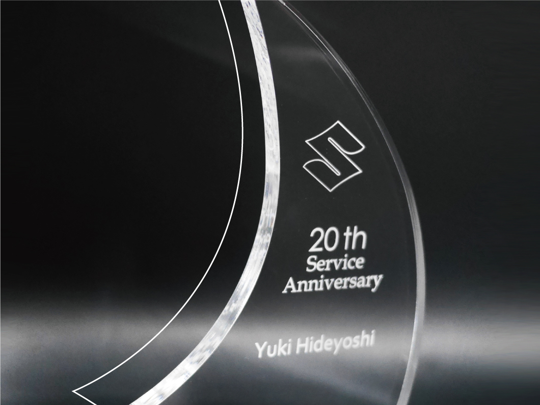 壓克力獎牌_新月桂冠_商品介紹3.jpg 胖米好印 客製化 ∣ 壓克力獎牌/獎座 ∣ 新月桂冠 圖3