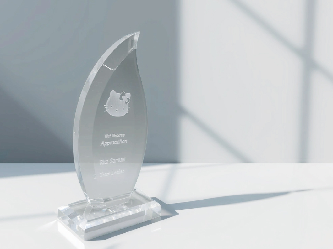 壓克力獎牌_薪火相傳_商品介紹2.jpg 胖米好印 客製化 ∣ 壓克力獎牌/獎座 ∣ 薪火相傳 圖1