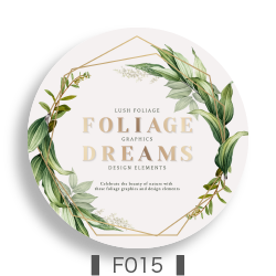 胖米公版-花圈花環系列-F015
