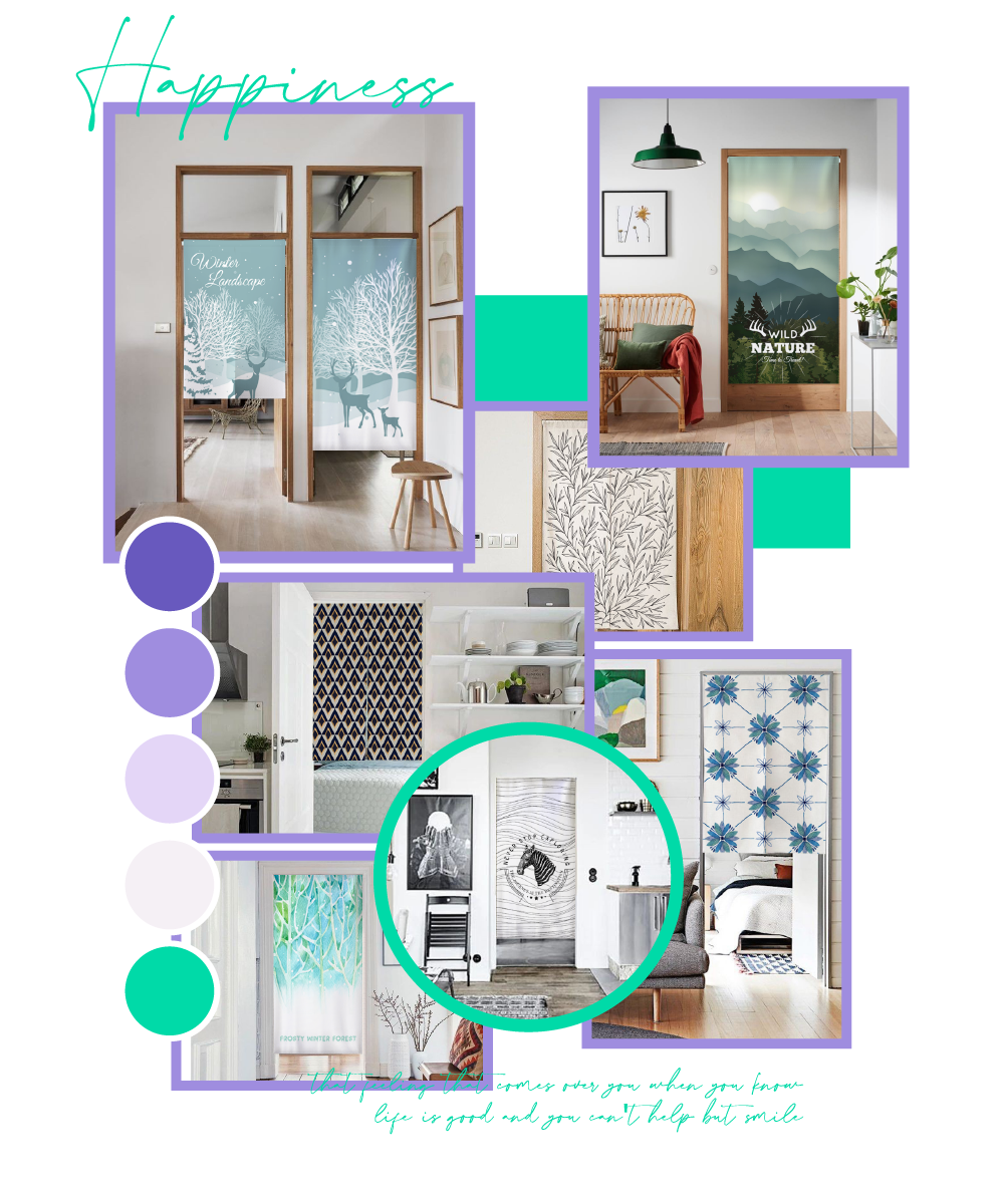 胖米 客製化門簾 使用情境範例圖