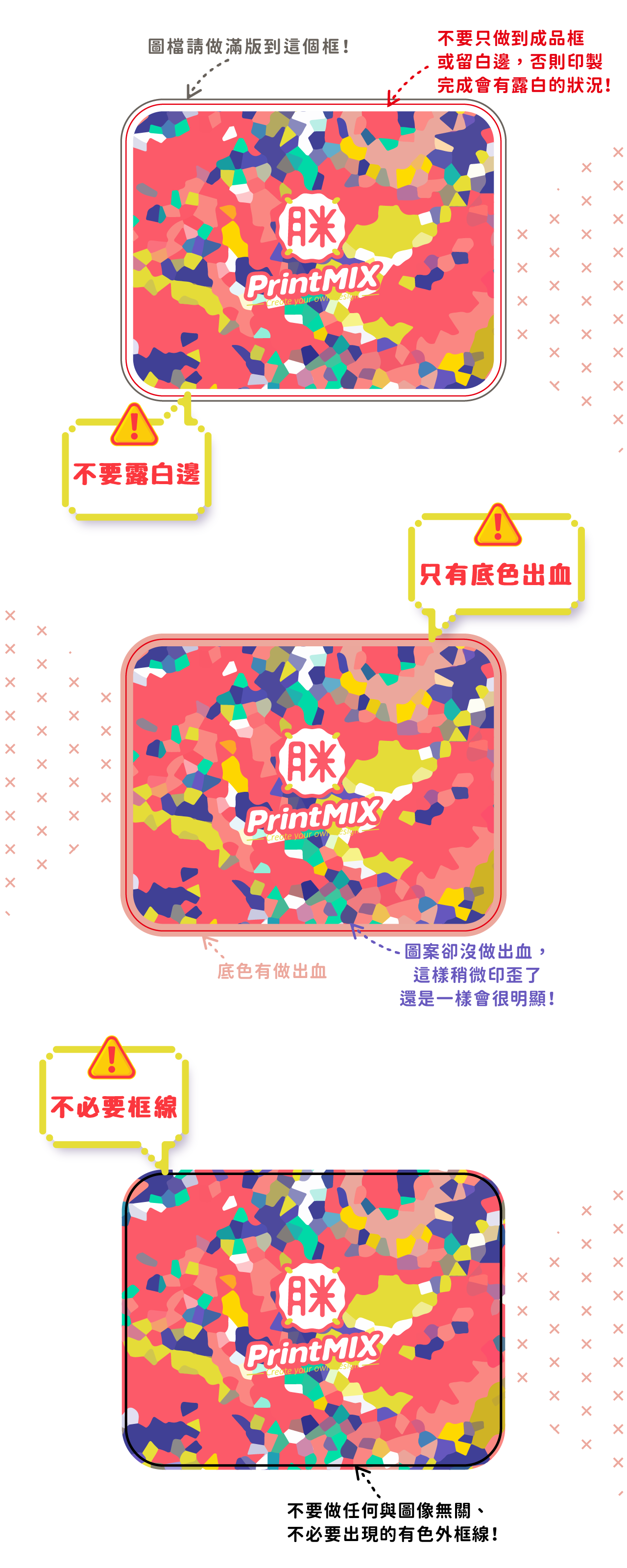 PrintMIX-硅藻土吸水桌墊-規格示意-07 PrintMIX 胖米好印 硅藻土/矽藻土吸桌墊 隔熱墊 錯誤完稿說明