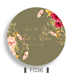 胖米公版-花圈花環系列-F036