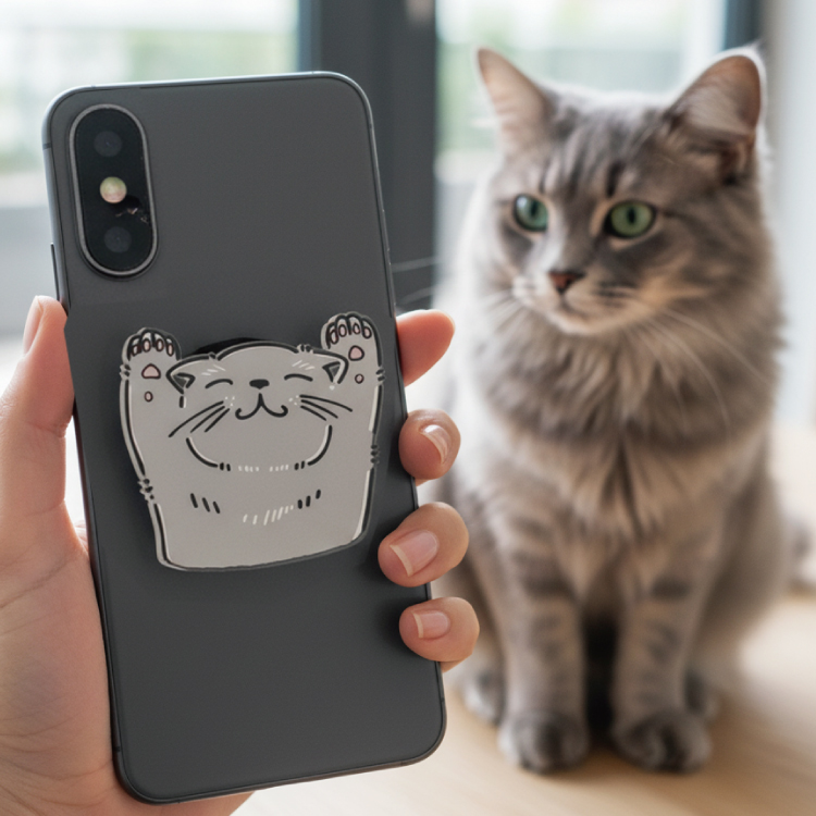 【壓克力_磁吸手機支架】 【壓克力_磁吸手機支架】