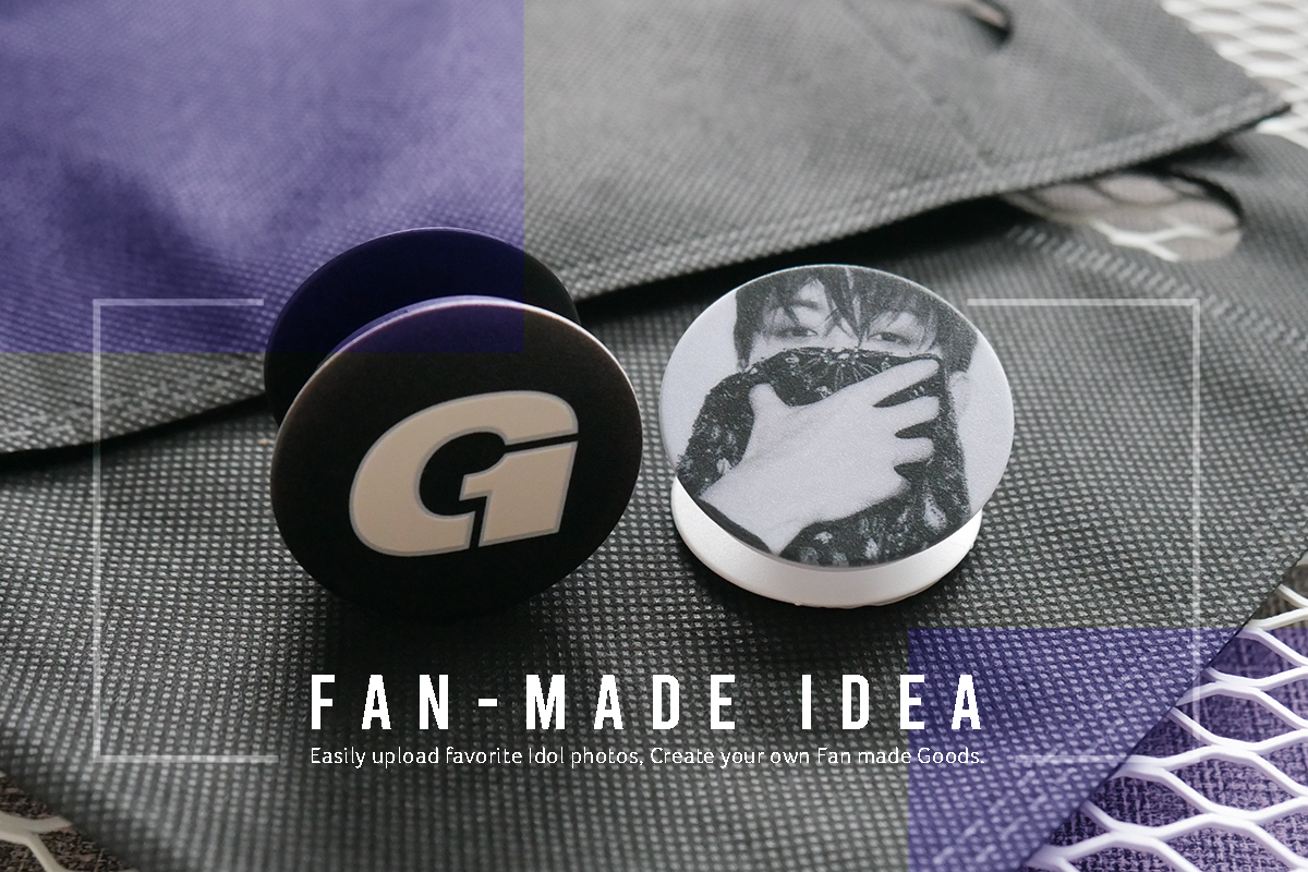 胖米好印 客製化手機氣墊支架 飯製周邊情境實拍