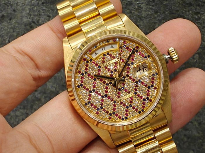 【美好時光】ROLEX勞力士原裝3055機芯用中文字盤一組釋出 DATEDATE 18038 18039 18048 18049等可用