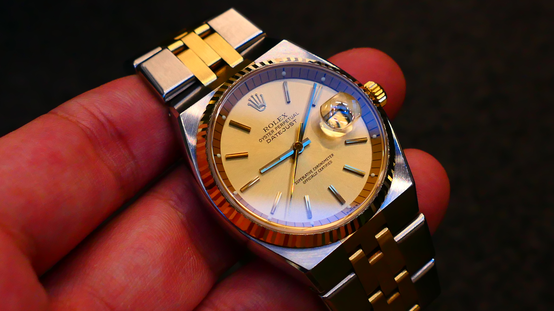 蠔式五十週年紀念錶ROLEX 1630 罕有錶帶直 
