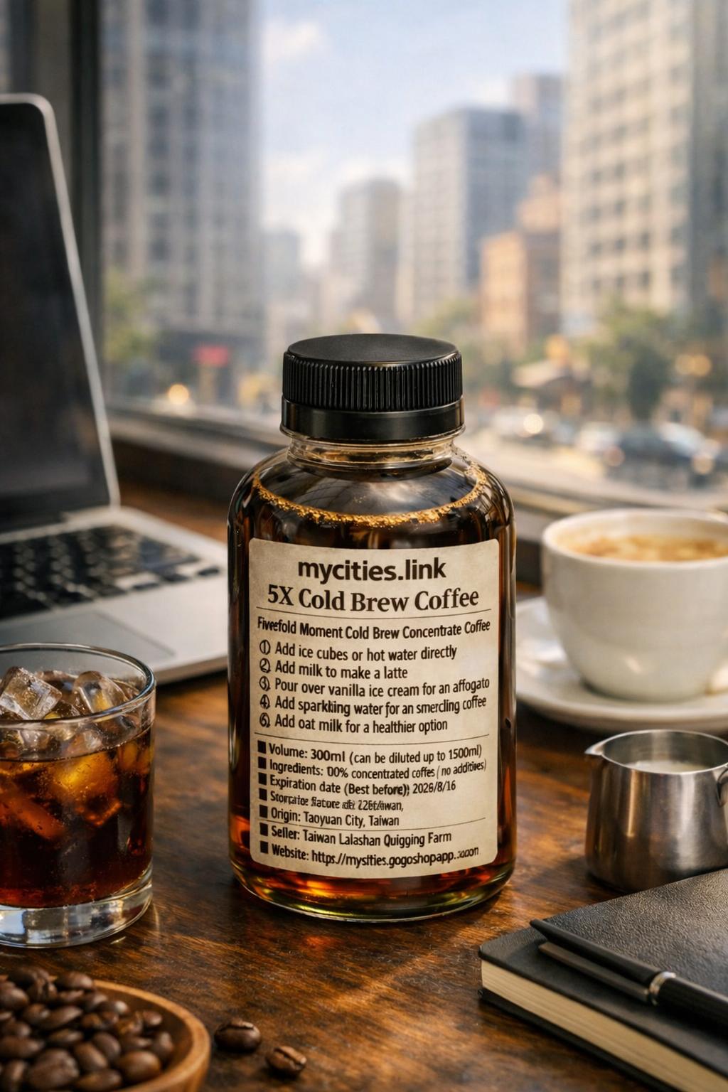 MyCities 5X Cold Brew Coffee (1箱/12瓶)3