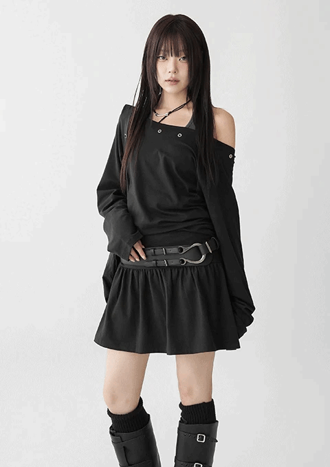 Vasca 孔眼連衣裙