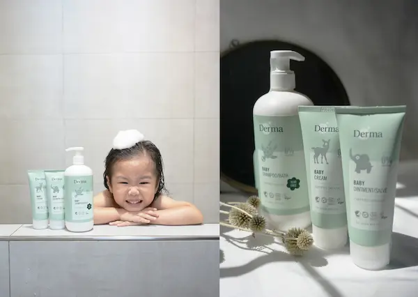 嬰幼兒沐浴乳推薦100%無香Derma