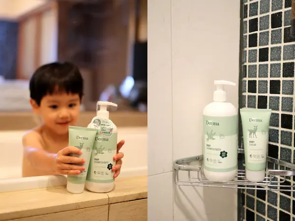 富含乳木果油寶寶乳液Derma護膚霜