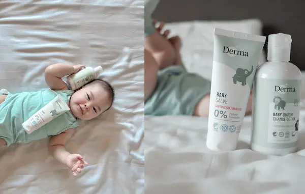 外出專用！Derma乾洗屁屁防護乳，必備媽媽包內容物