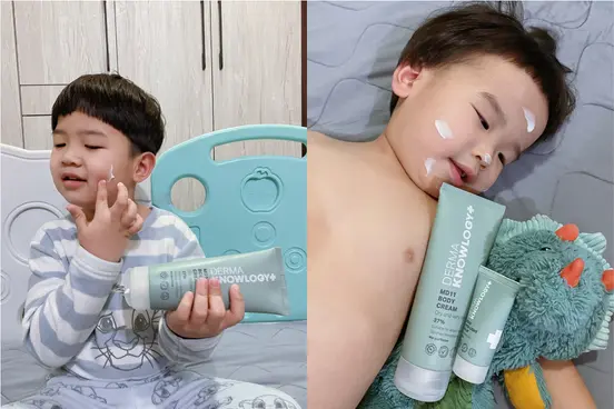 遇見Derma告別寶寶換季皮膚乾癢.webp 冬天皮膚粗糙鎖水乳霜#Knowlogy MD11 B3全效舒緩滋潤霜