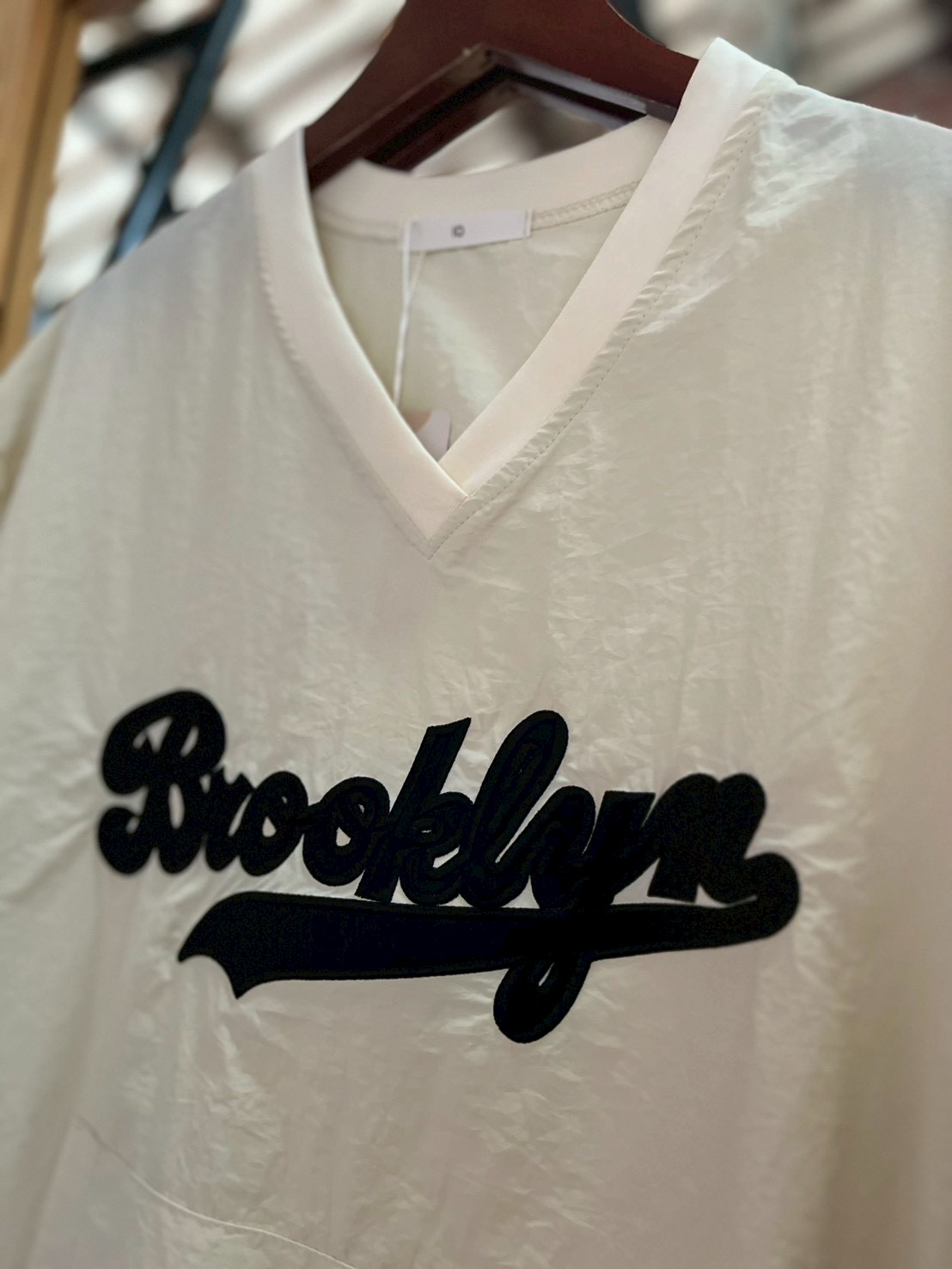 ✿全新選物✿ {A045} 電繡罩衫（杏）