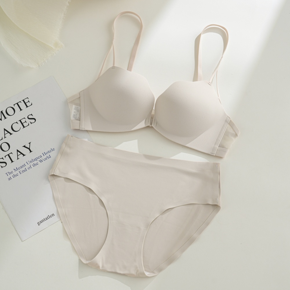 【Miraia米婡雅】花瓣杯零著感無痕內衣【套裝組】(舒適內衣、無鋼圈內衣、性感內衣)4