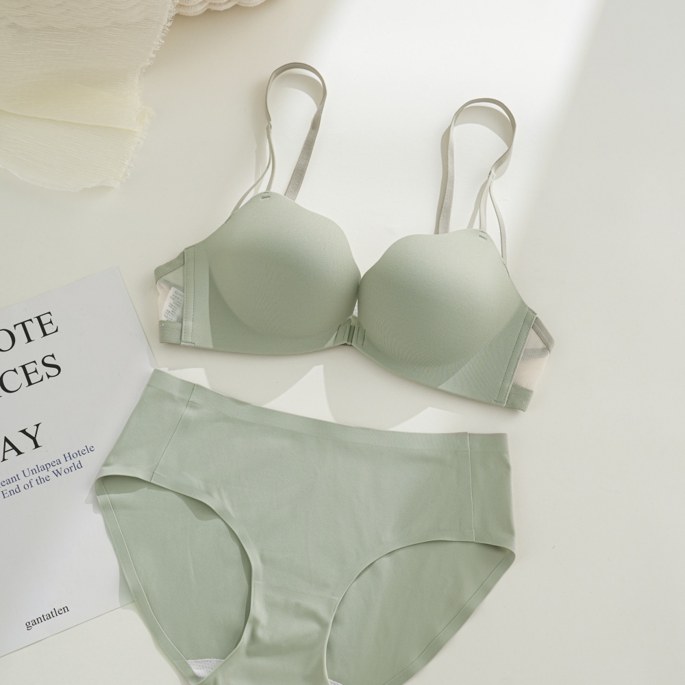 【Miraia米婡雅】花瓣杯零著感無痕內衣【套裝組】(舒適內衣、無鋼圈內衣、性感內衣)5