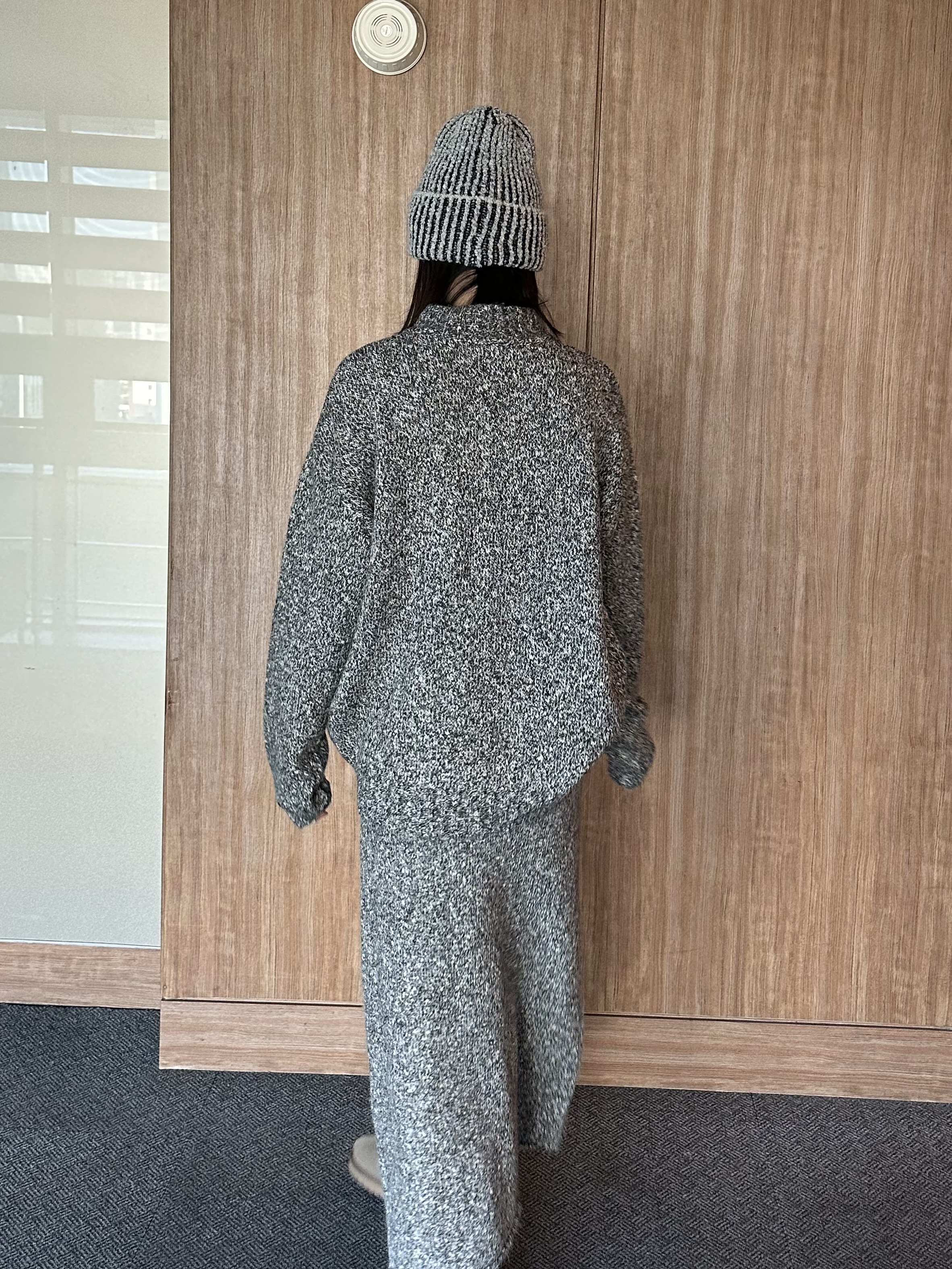 KR10 Set圓立領半拉鏈套裝16