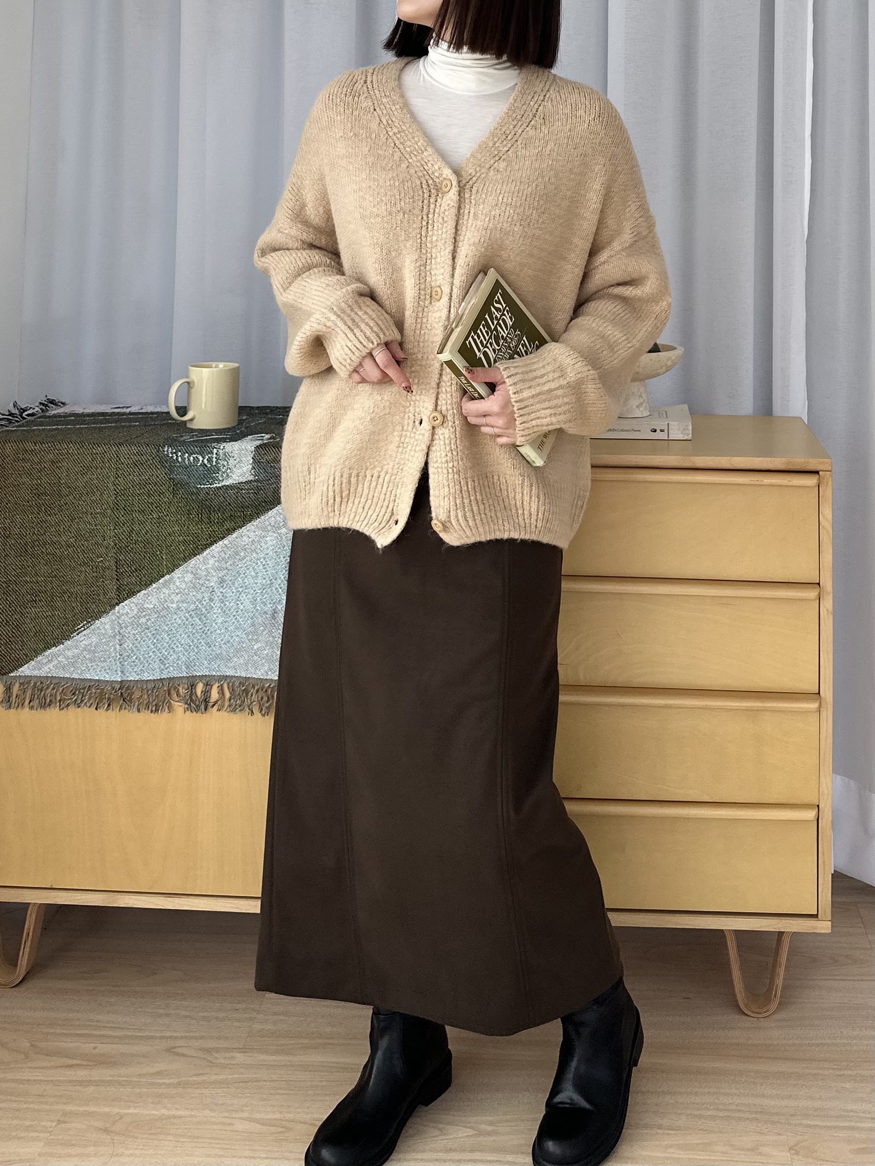 R14 英倫彈性直筒裙6