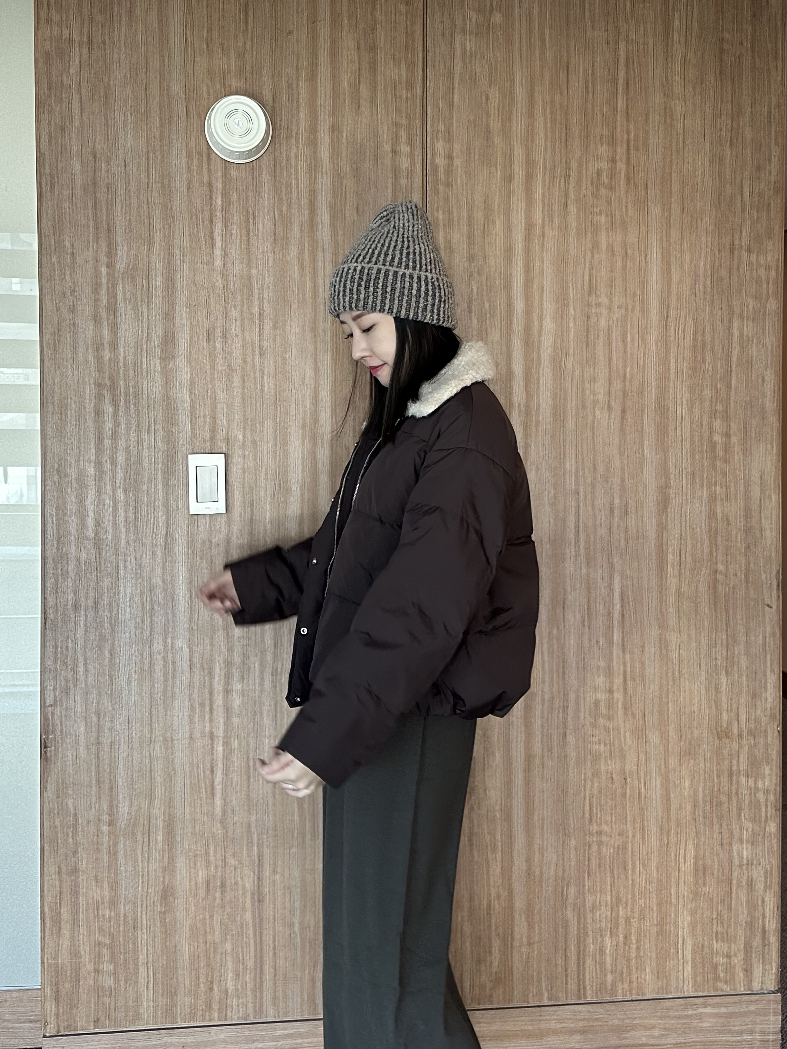 KR07 QQ毛領鴨絨外套8