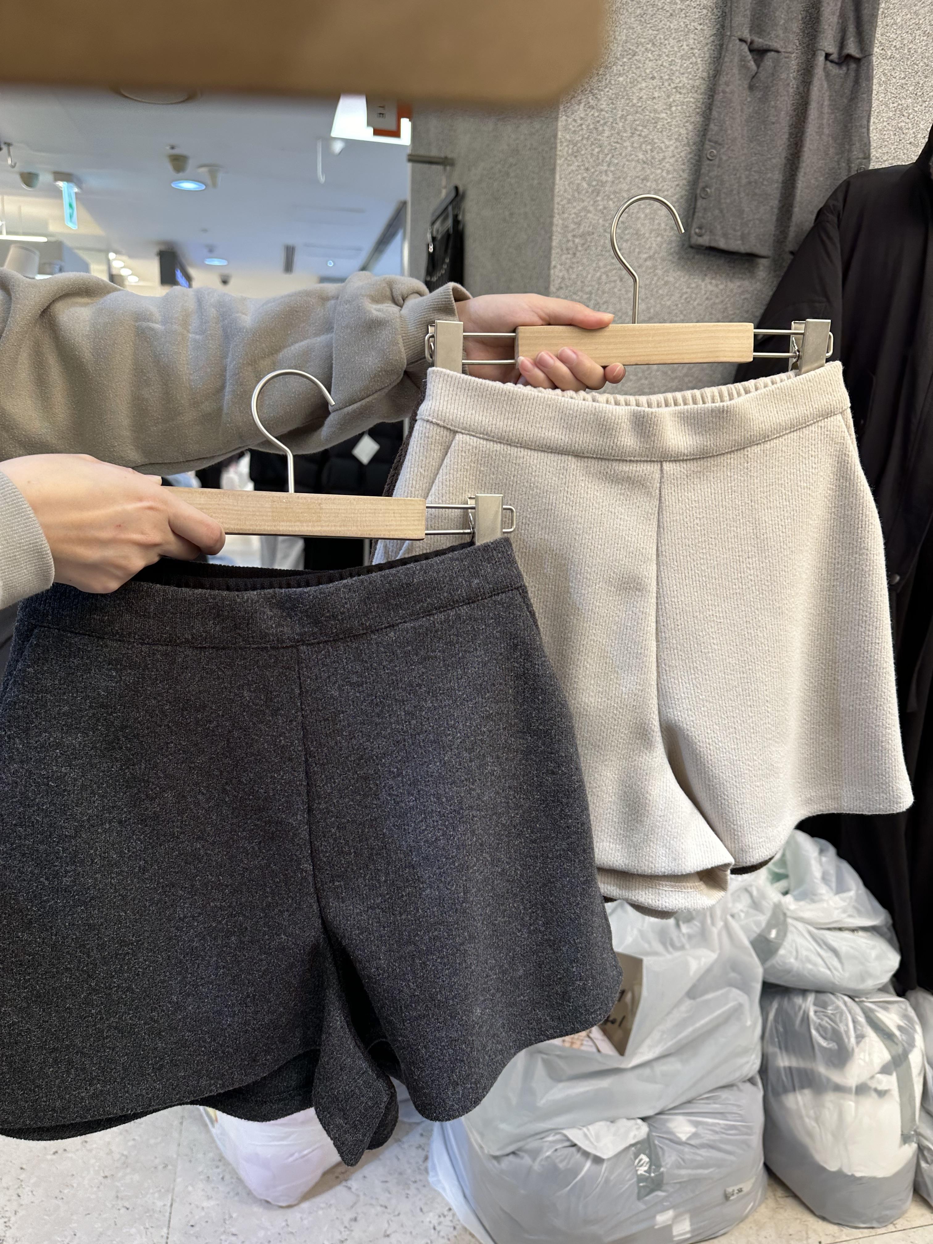 KR14 冬季挺版修身短褲3