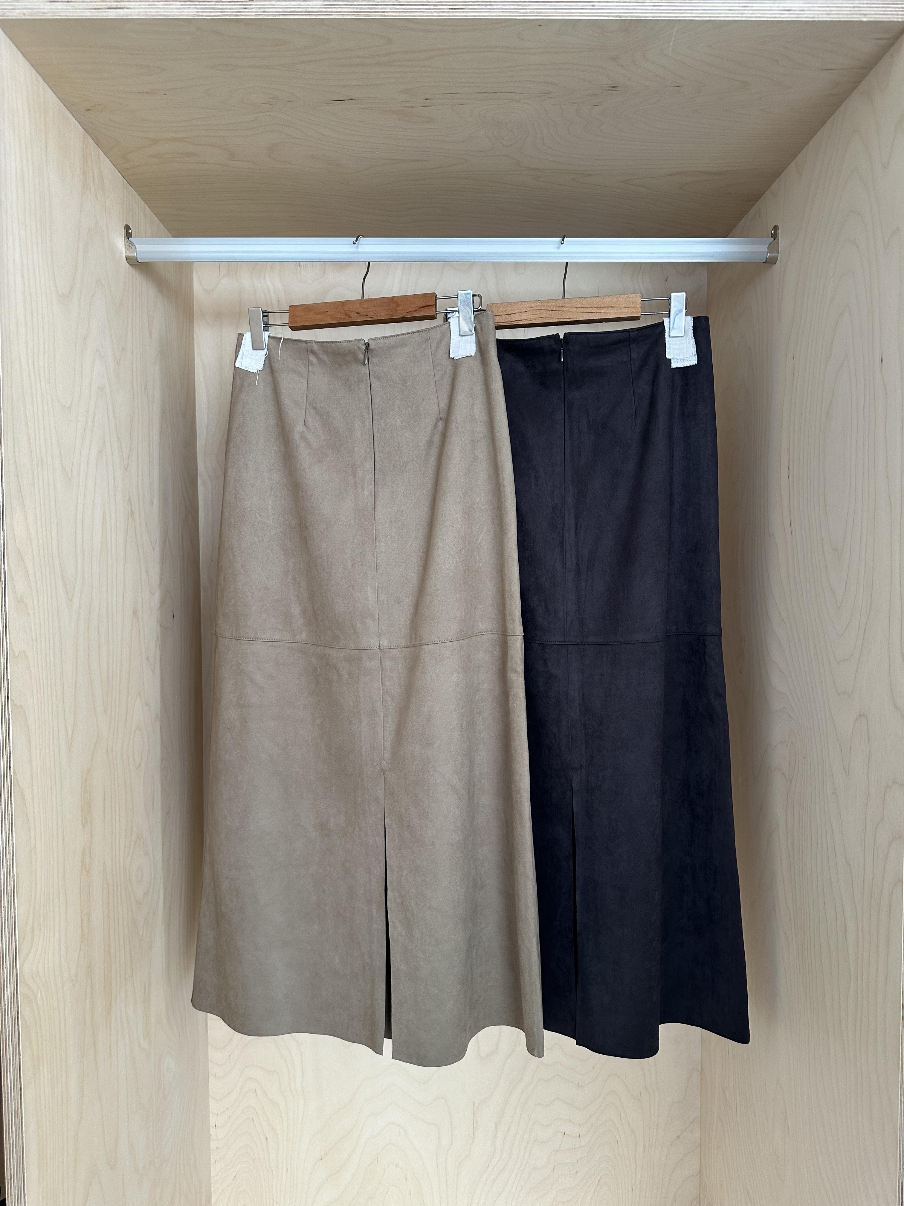 R18 麂皮A字半身裙9