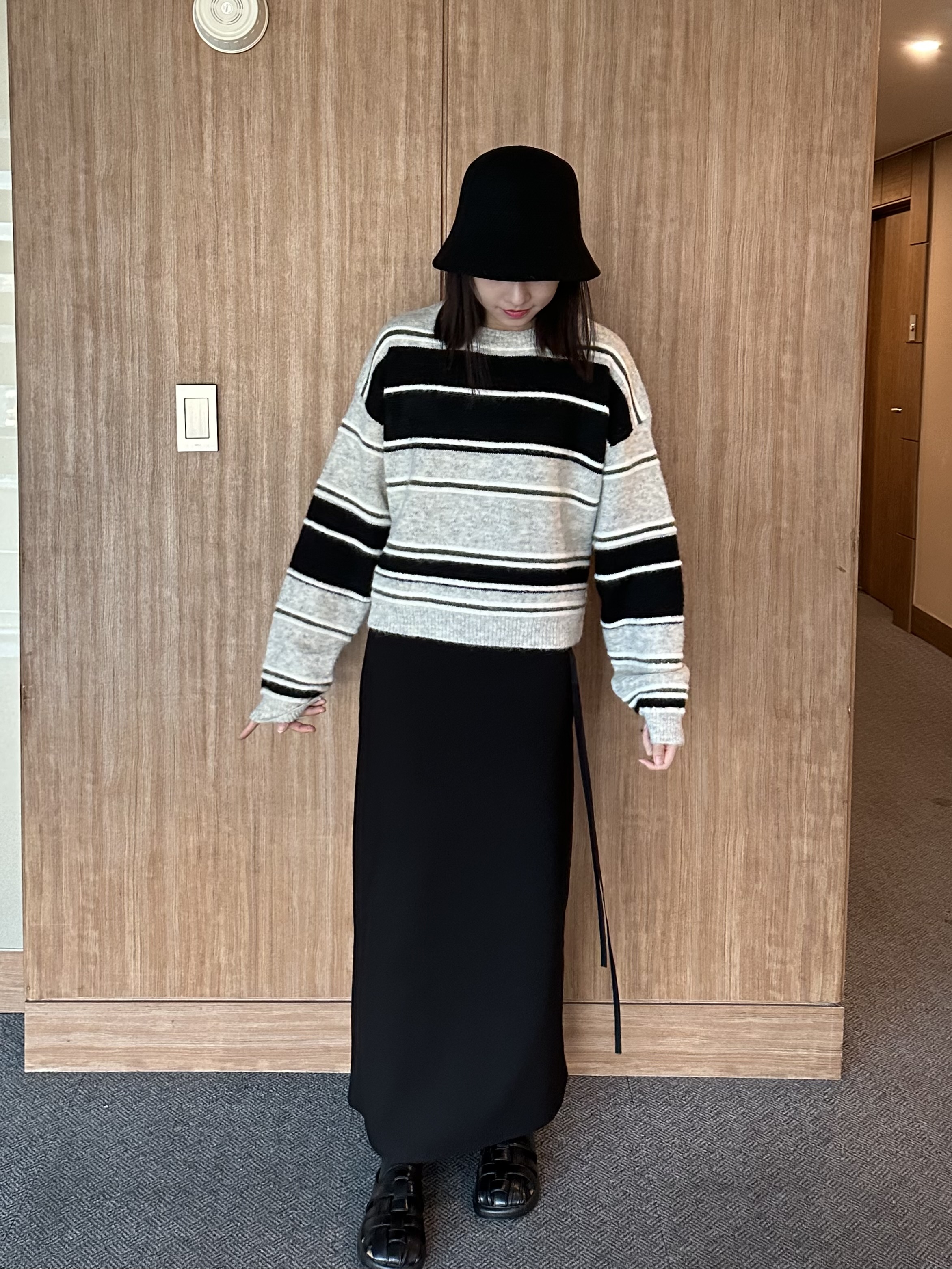 KR19 立體條紋針織上衣6