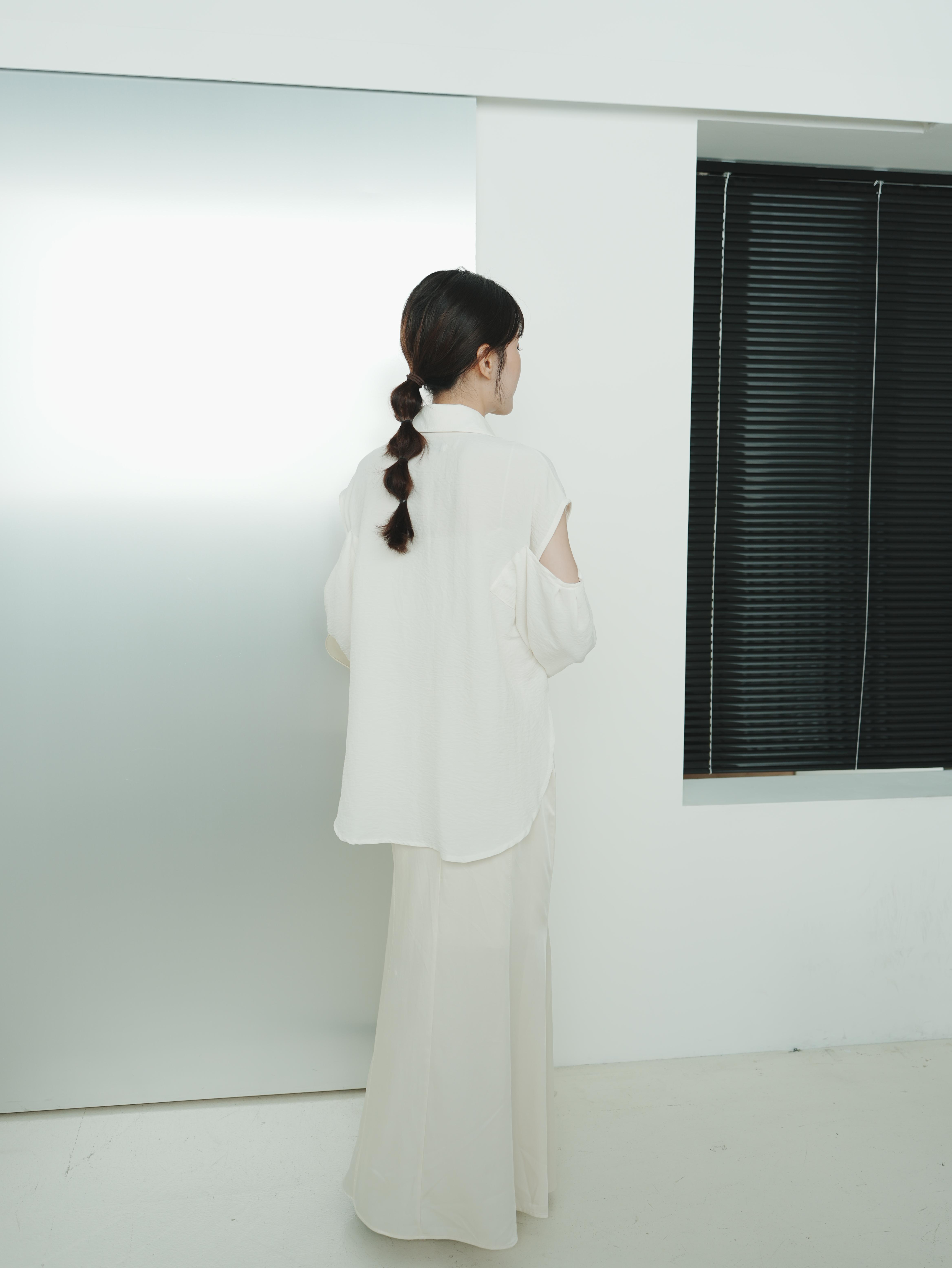 J11 襯衫式雙側露肩上衣3