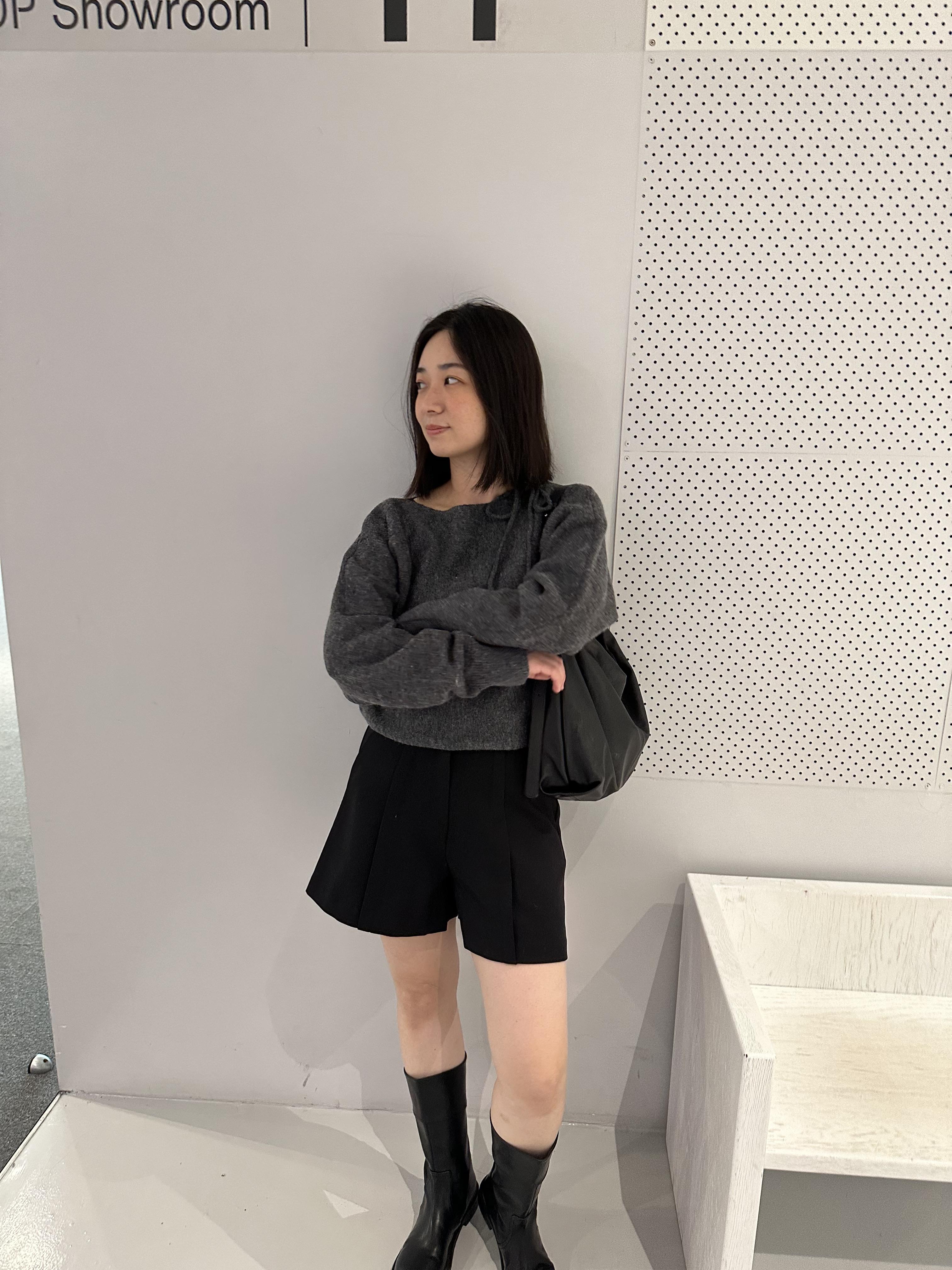 P09 氣質綁帶船型領上衣13