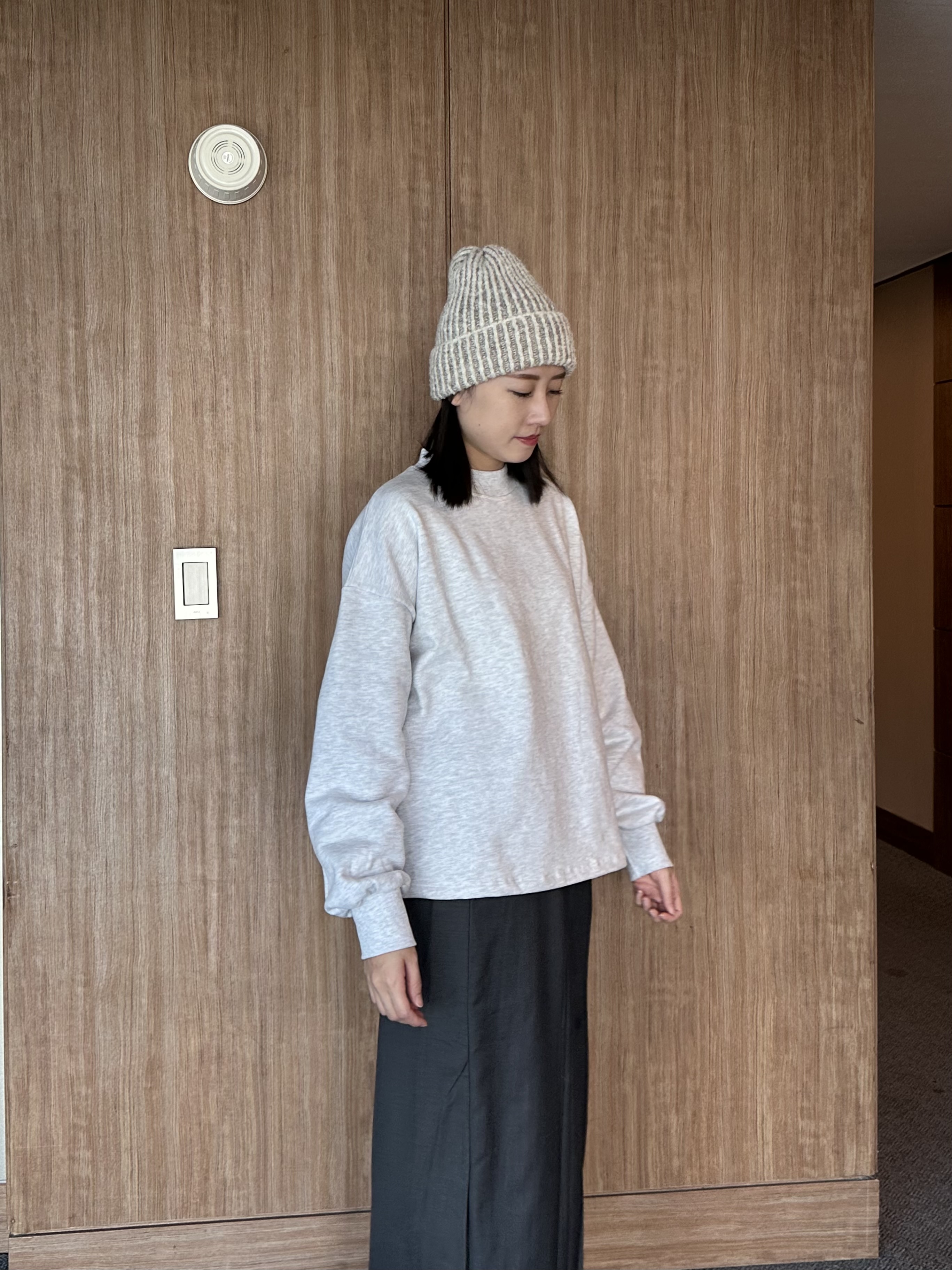 KR05 可頌刷毛大學T5