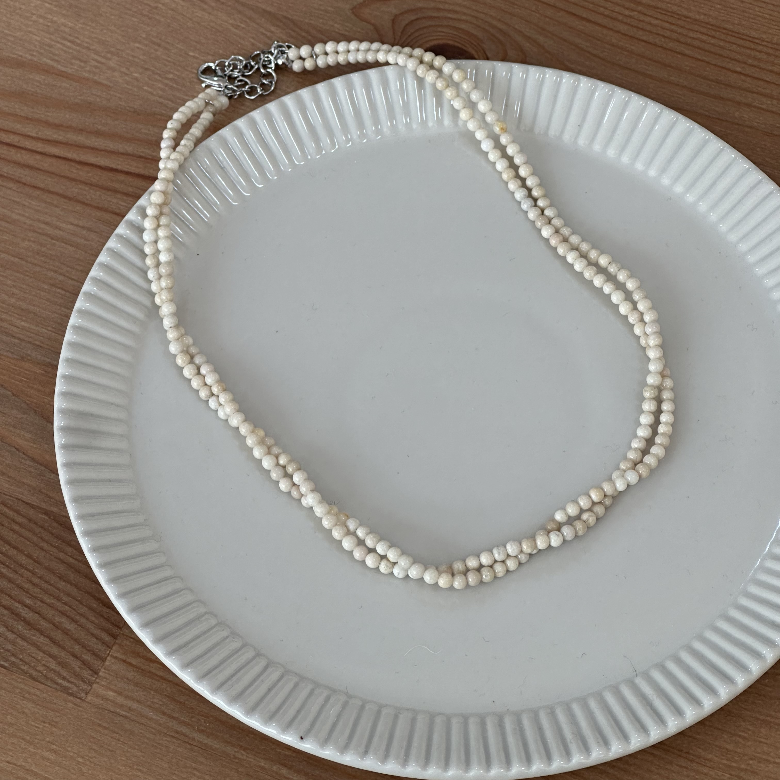 U20 天然石交錯珠鍊