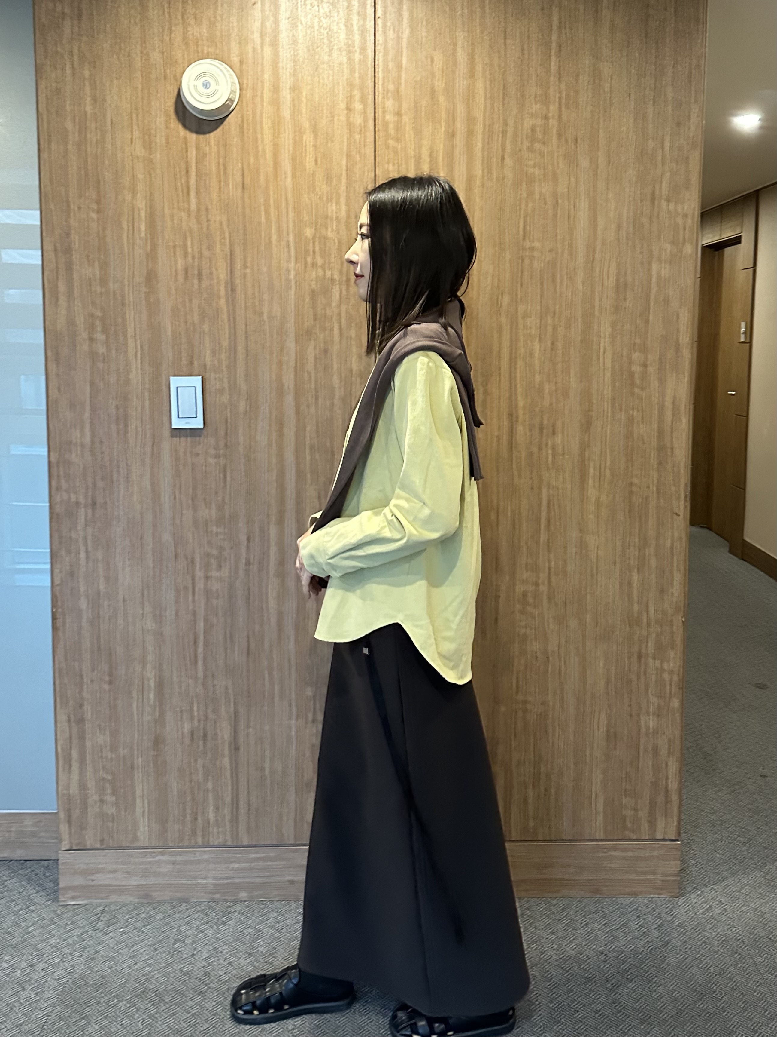 KR22 簡約綁繩裝飾半身裙10