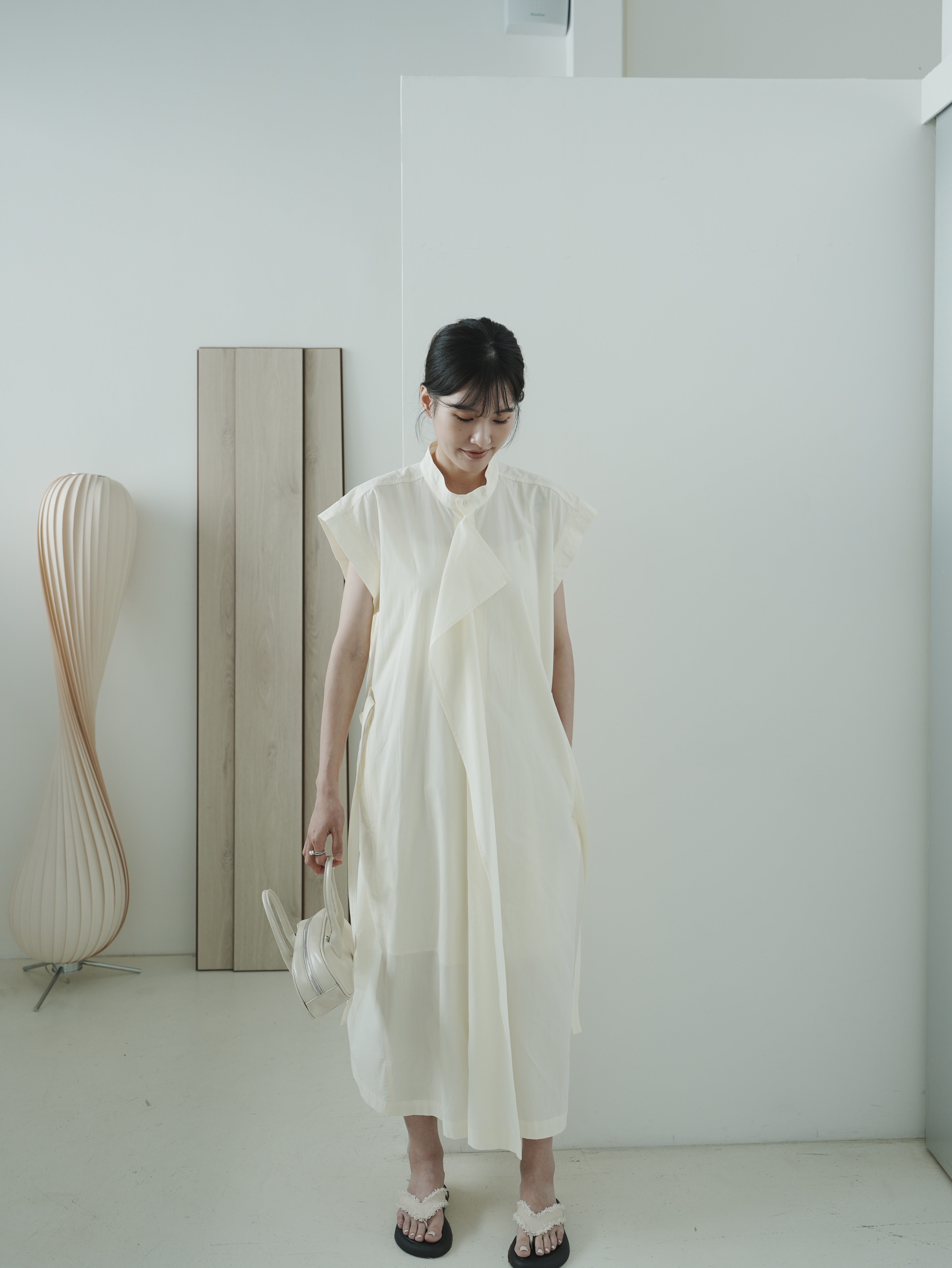 J10 垂墜感荷葉襯式洋裝(含內襯)6