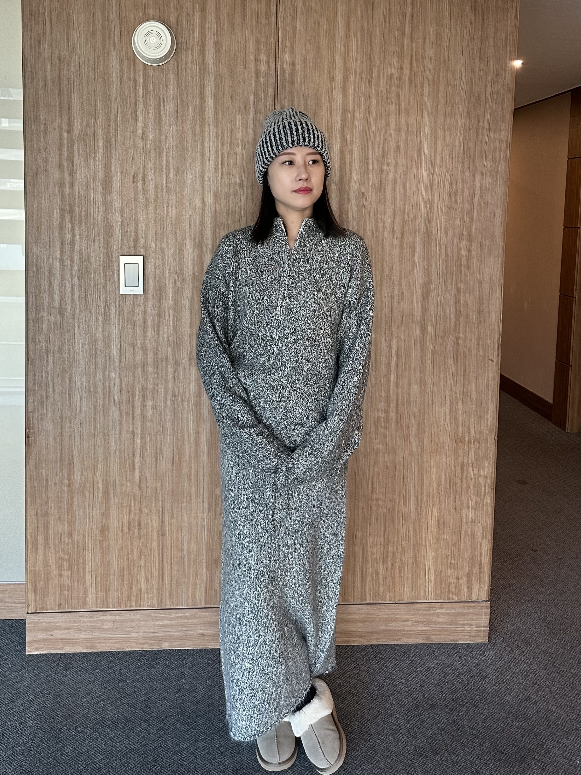 KR10 Set圓立領半拉鏈套裝10