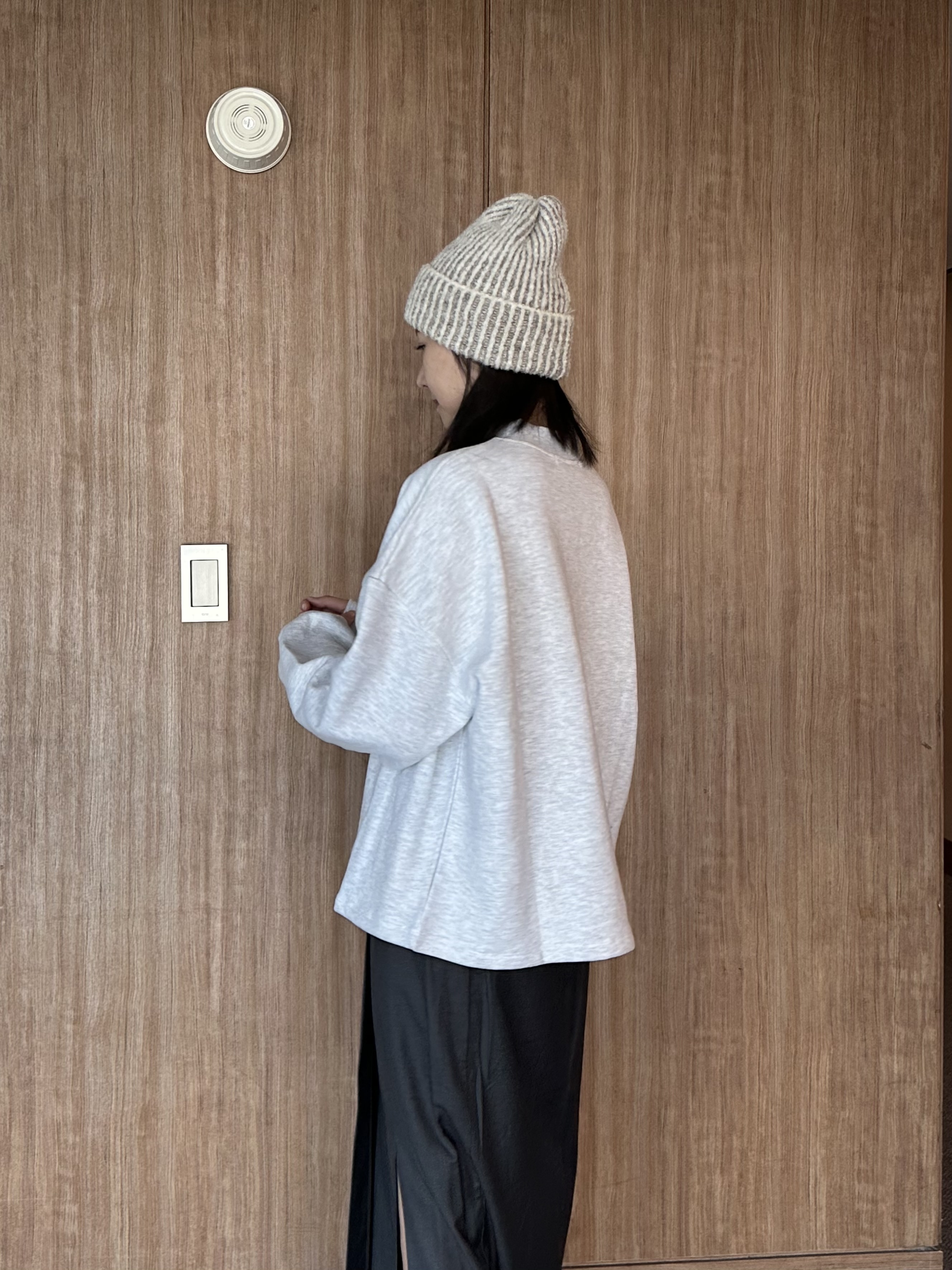 KR05 可頌刷毛大學T9