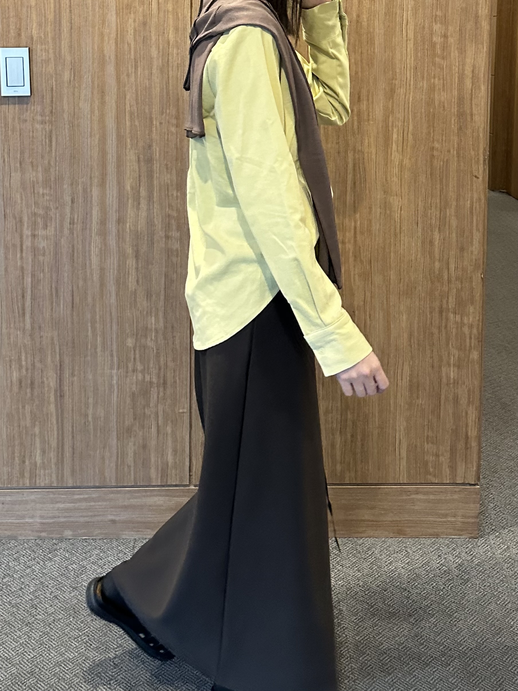 KR22 簡約綁繩裝飾半身裙6