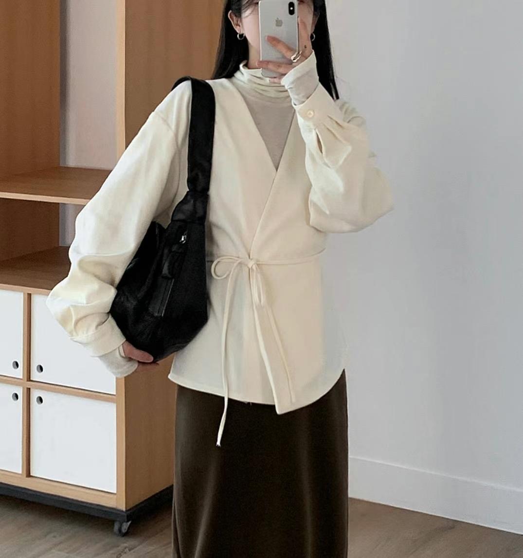 R15 美感交叉綁帶上衣4