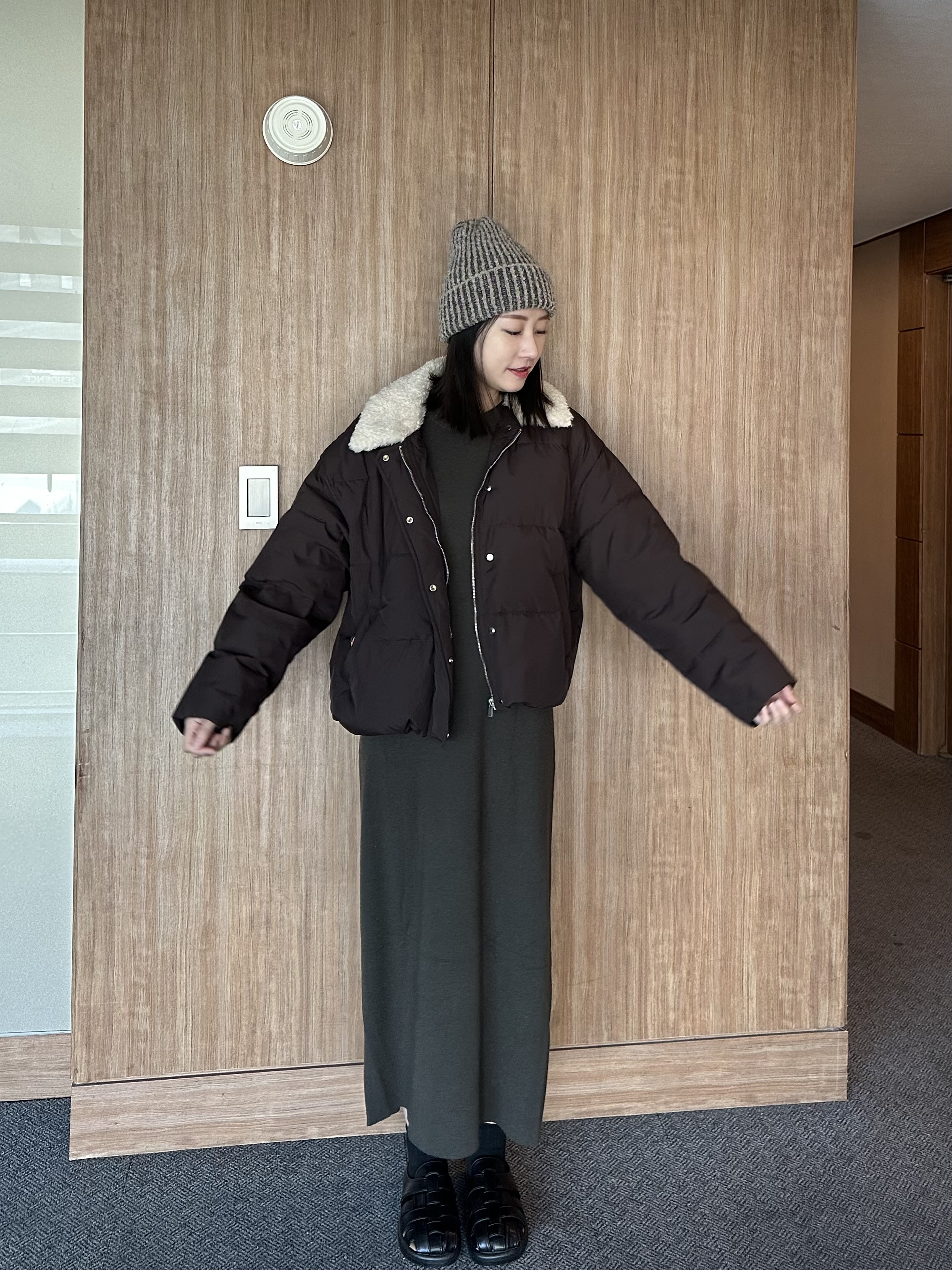 KR07 QQ毛領鴨絨外套6