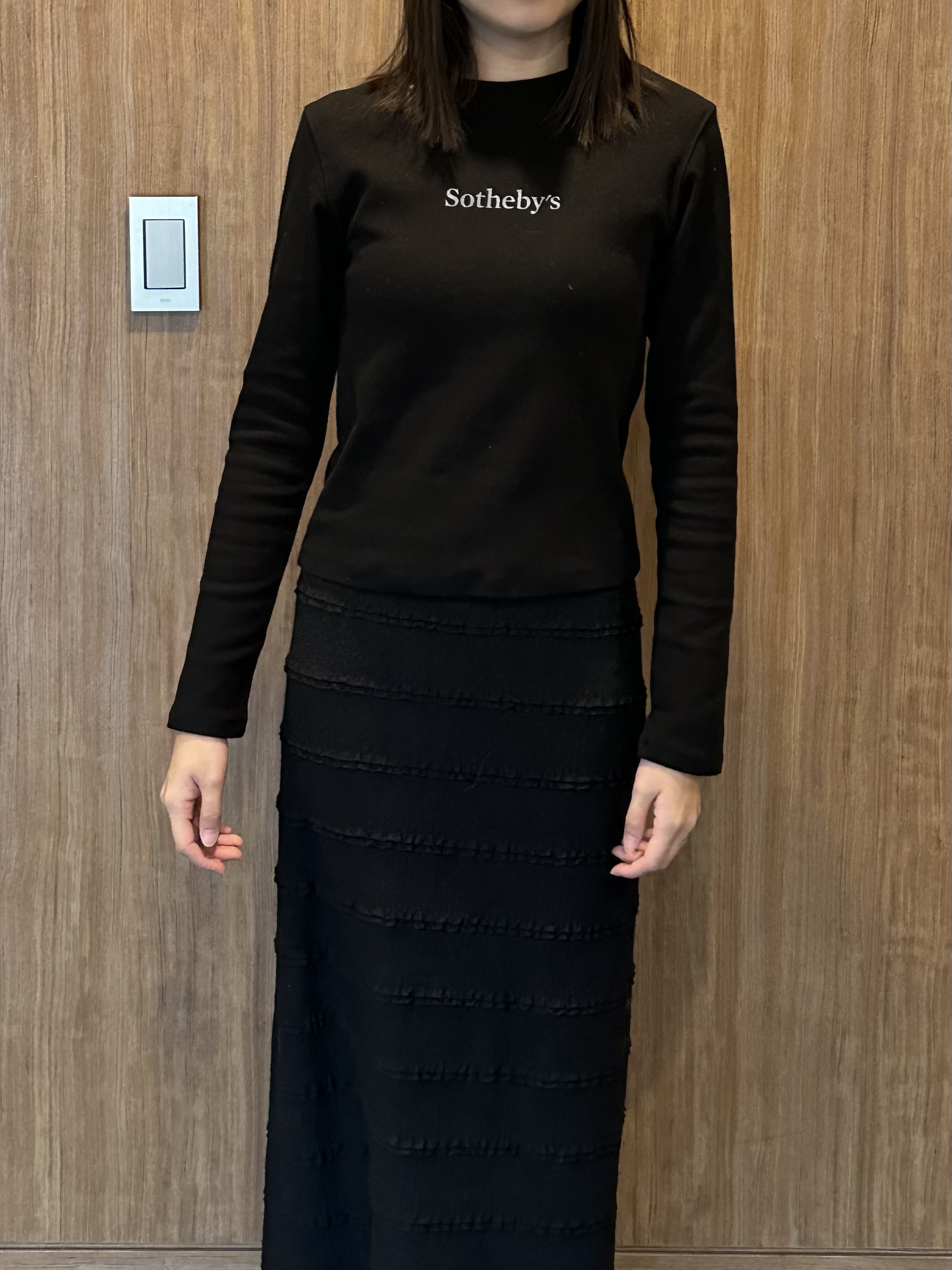 KR18 英文字母圓領襯肩棉T7