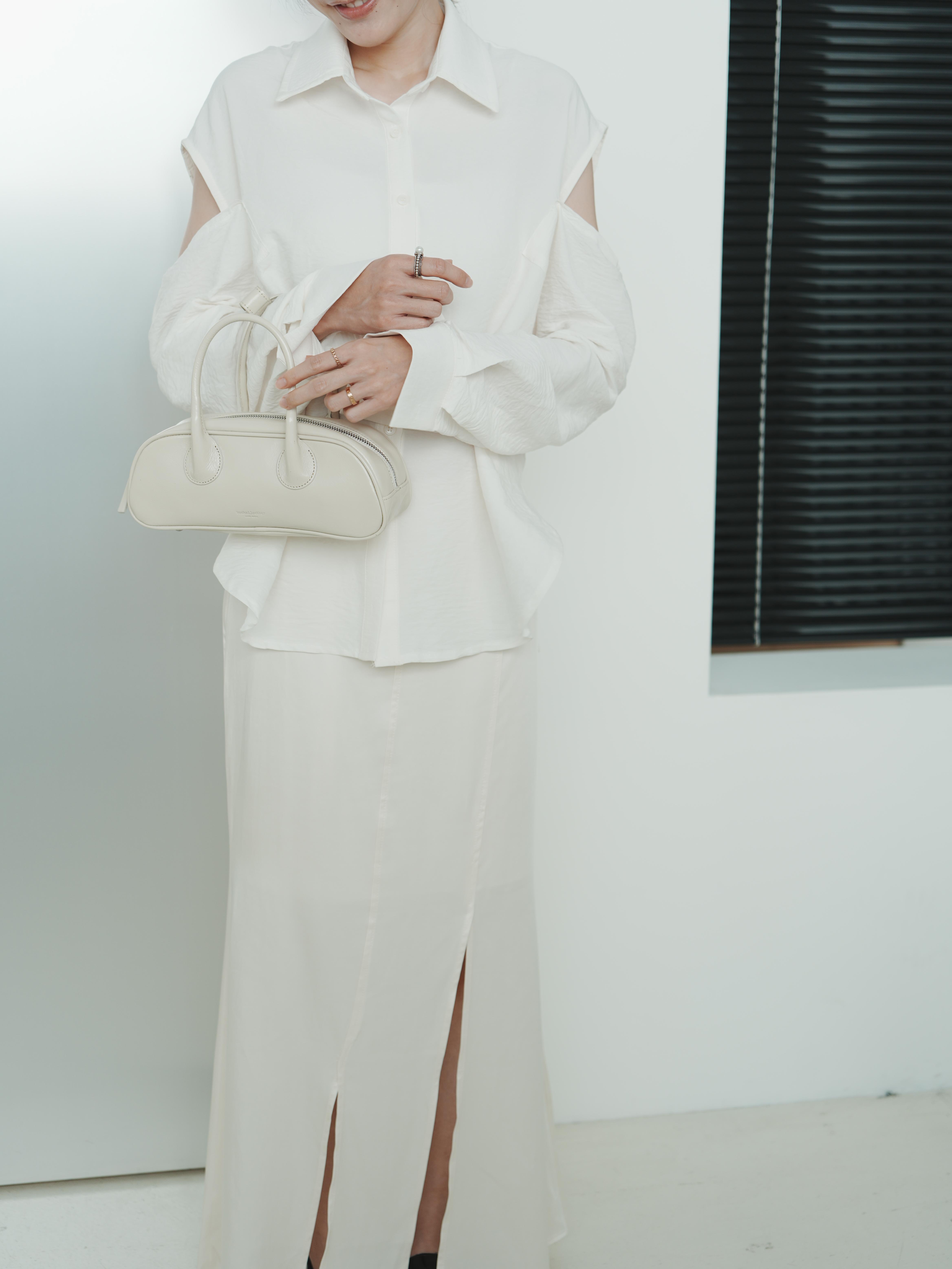 J11 襯衫式雙側露肩上衣5