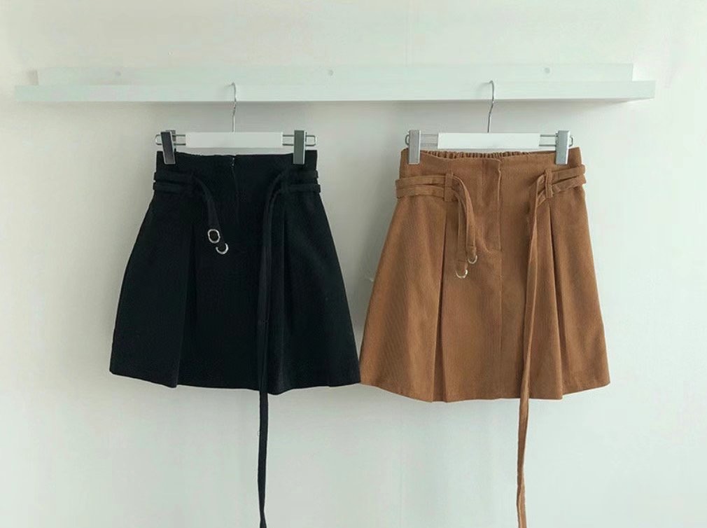 X11 秋冬系傘狀燈芯絨裙(千瑩款)7