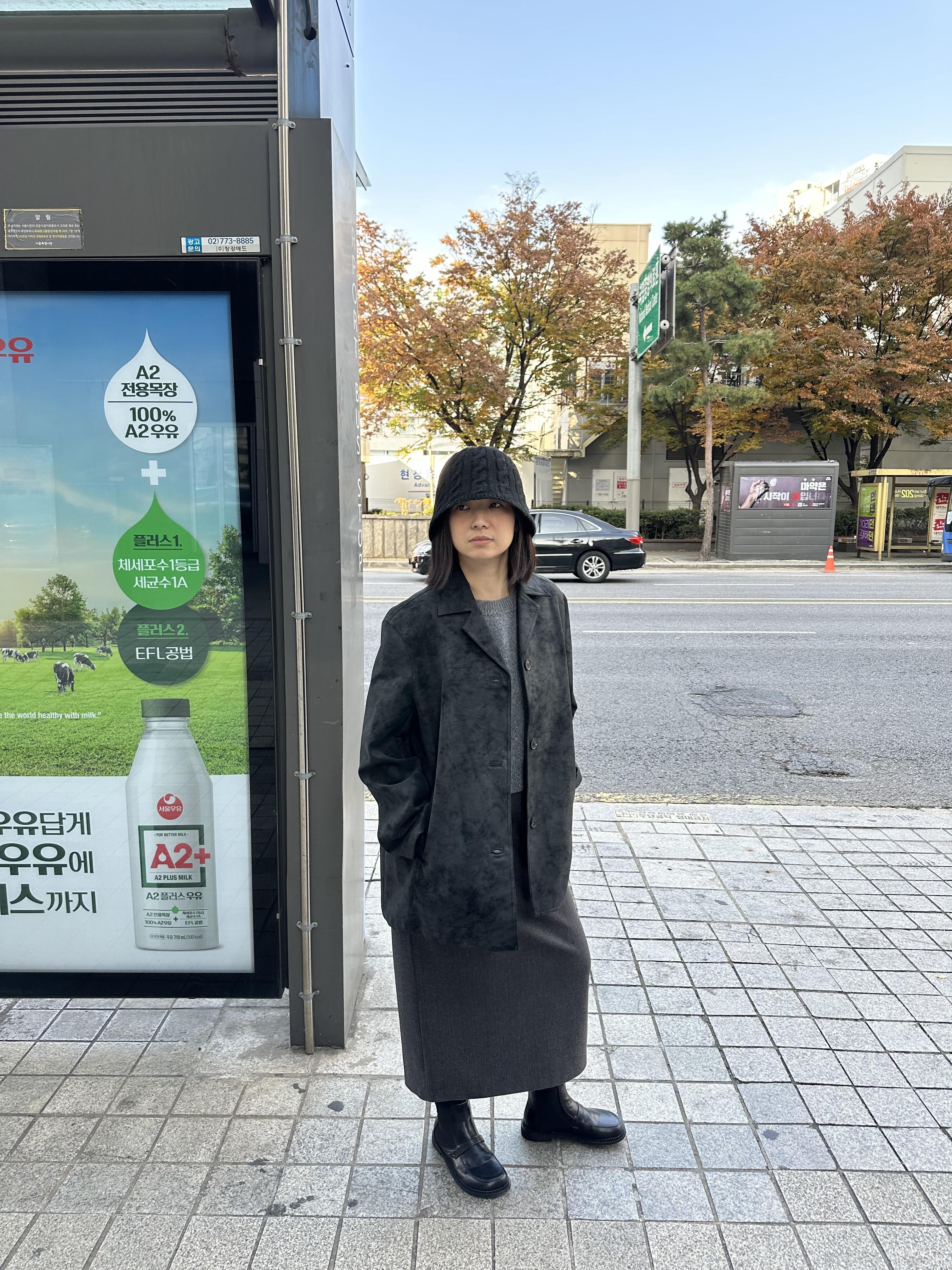 X19 麻花編織圓頂奶油線帽15