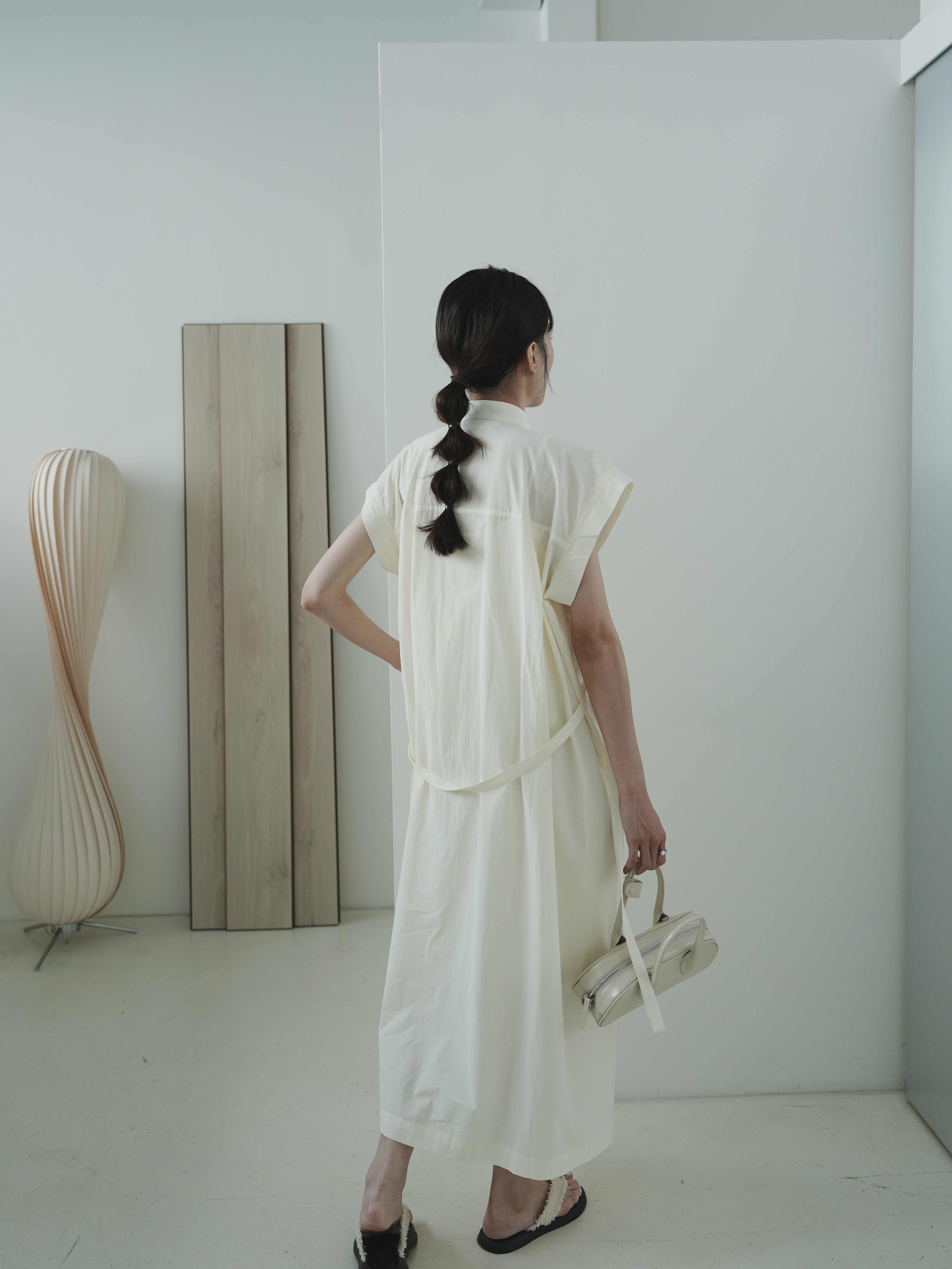 J10 垂墜感荷葉襯式洋裝(含內襯)7