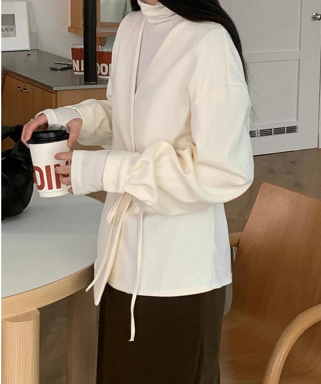 R15 美感交叉綁帶上衣3