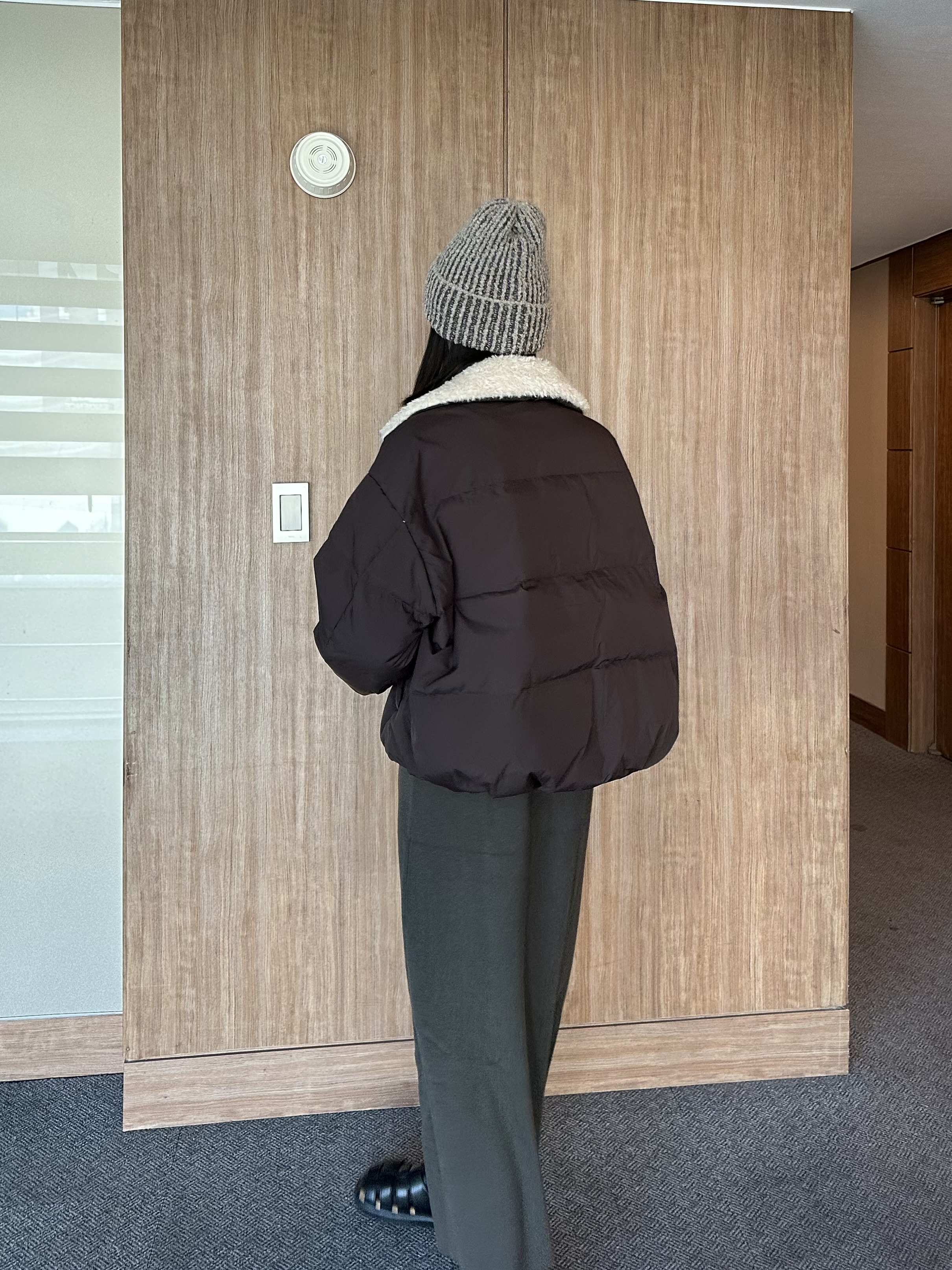 KR07 QQ毛領鴨絨外套5