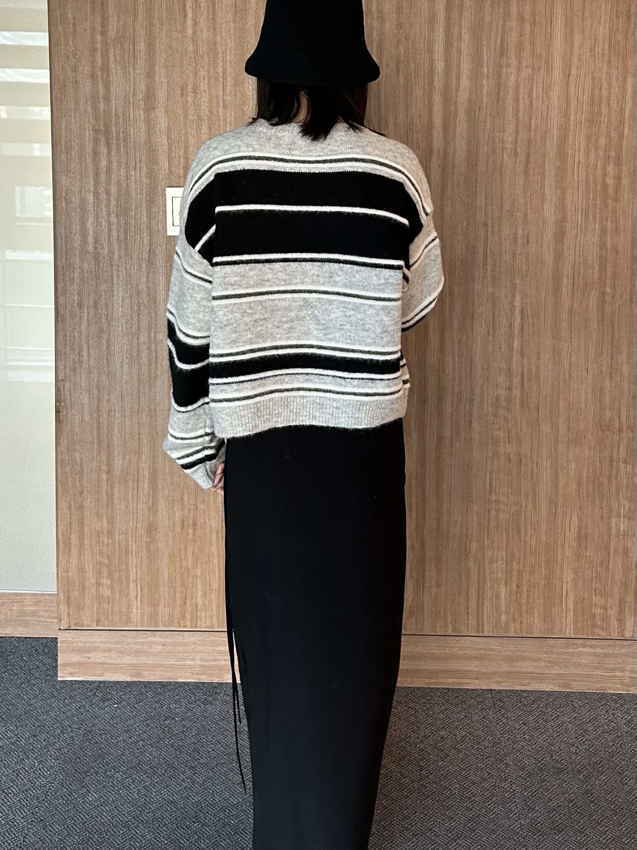 KR19 立體條紋針織上衣11