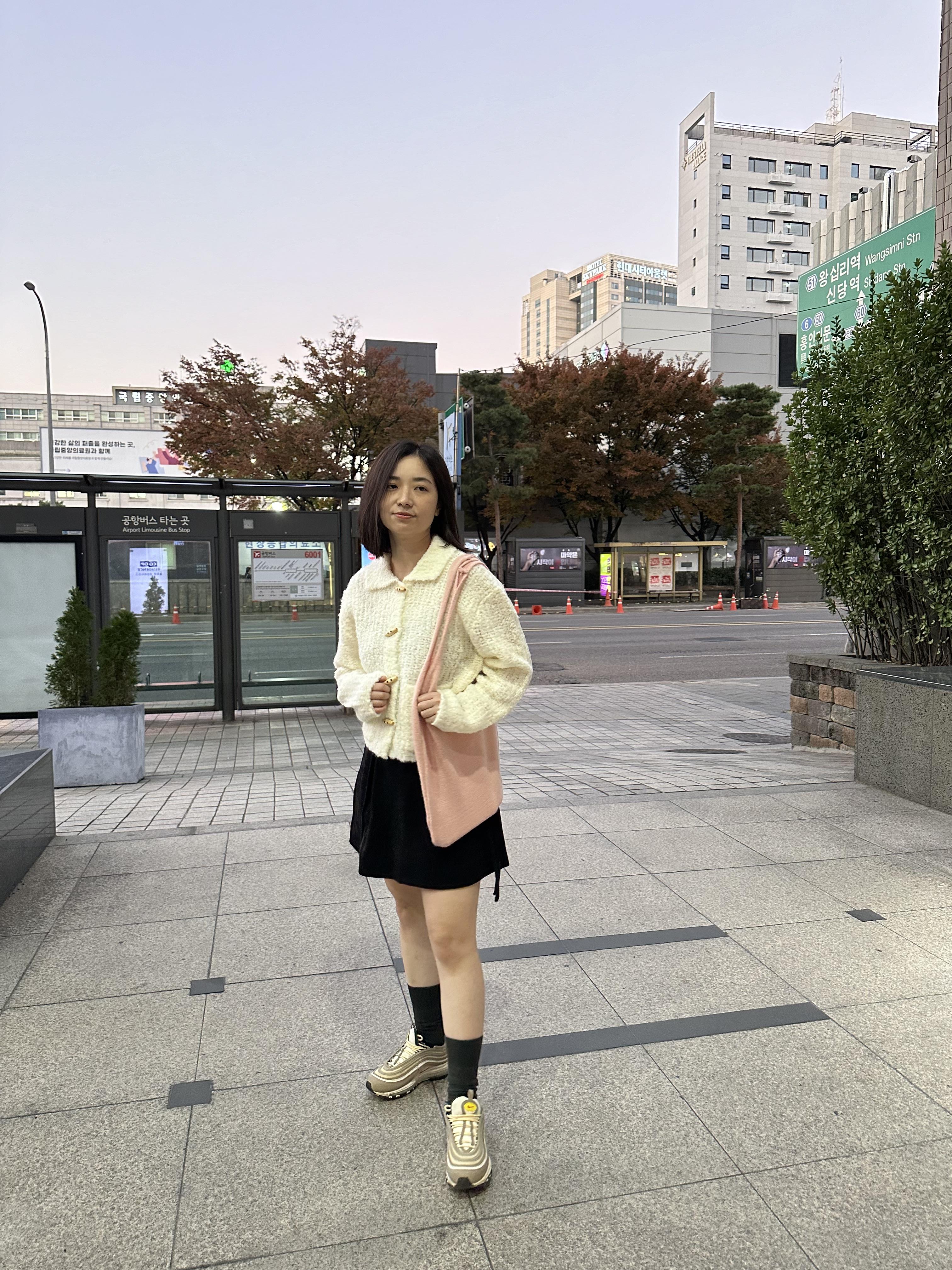 X09 清新感牛角釦上衣/罩衫(千瑩款)8